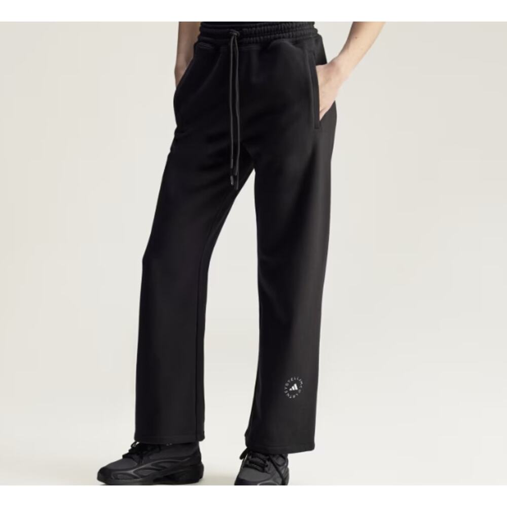 Adidas by Stella McCartney Women's Large Black Straight Leg Pants OS37-1